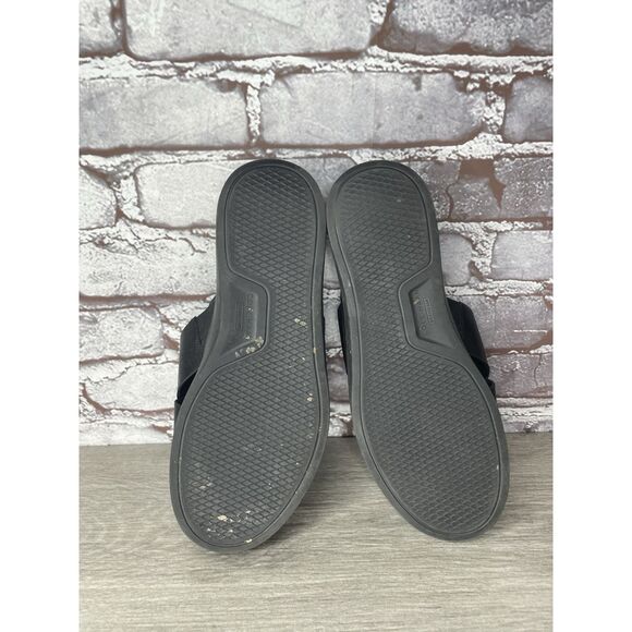 Cole Haan Black Leather Wedge Slip-On Comfort Women Sz 7B US/38EU - Picture 10 of 11